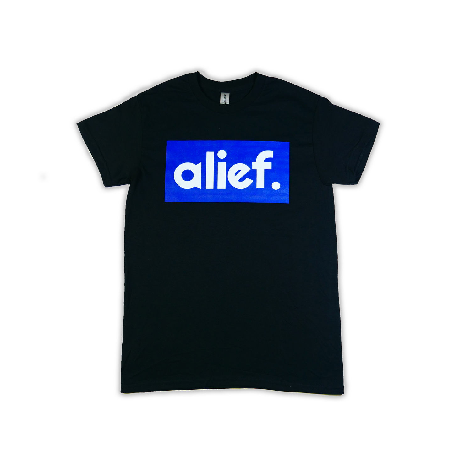 Alief Blue Box Tee - Black