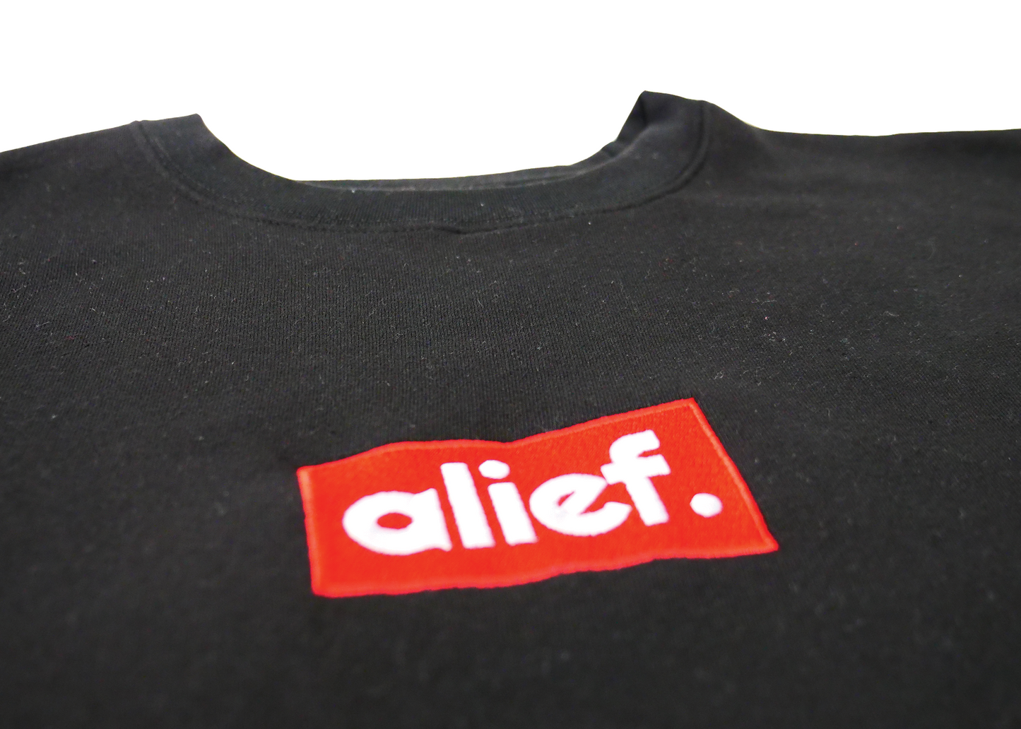 Alief You Weren’t There (Crewneck)- Black/Red Box