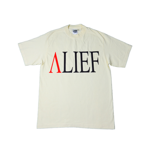 Luxury Alief Tee - Cream