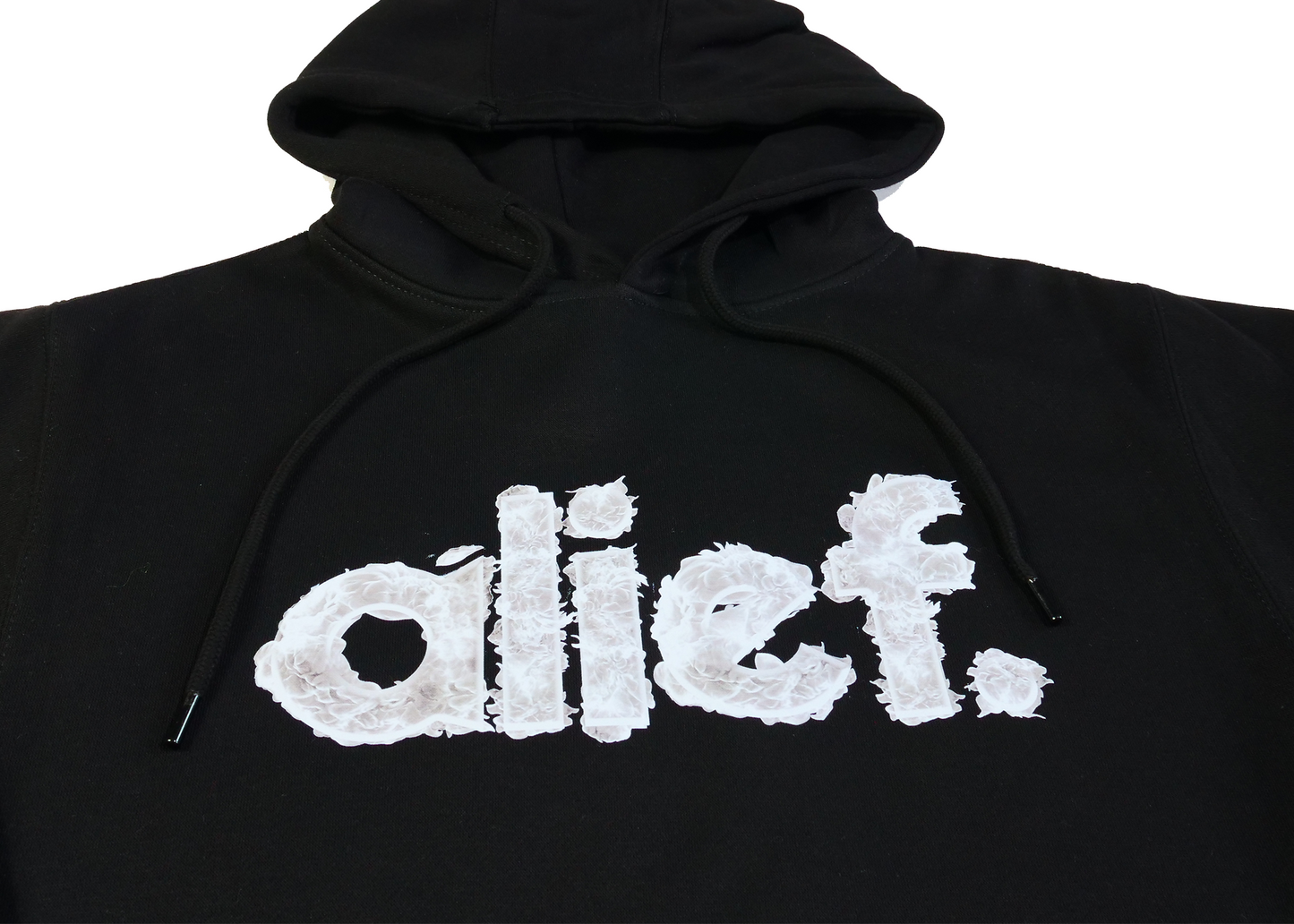 Alief On Fire Hoodie - Black/Smoke Gray