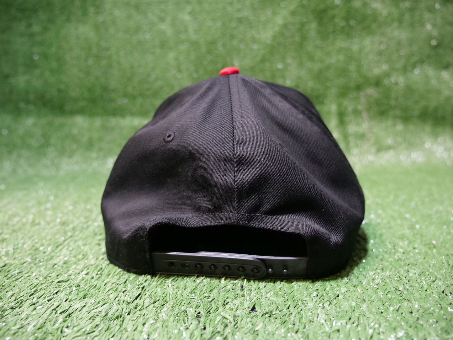 Alief Red Box Snapback -Black/Red Visor