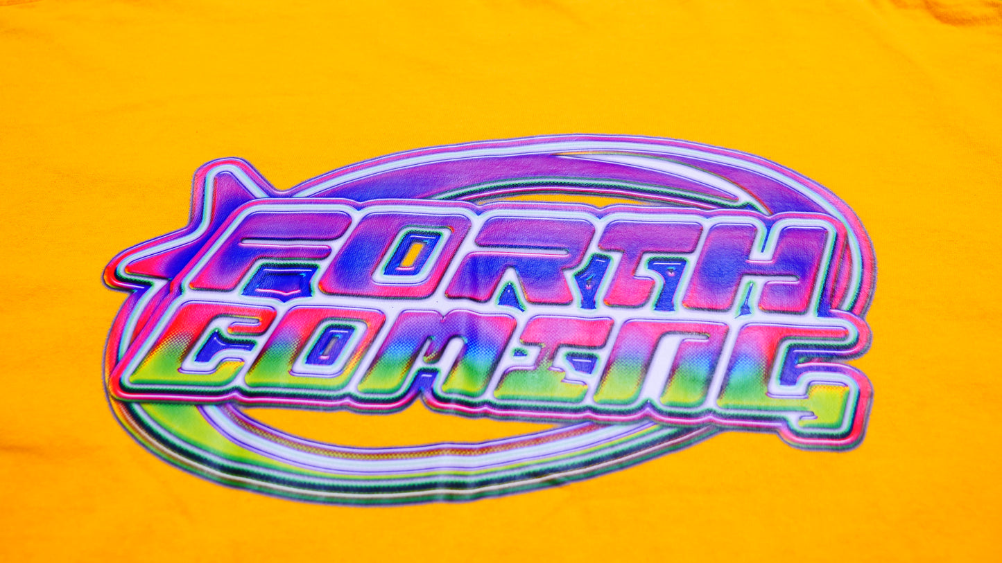 Forthcoming Futuristic Tee - Yellow