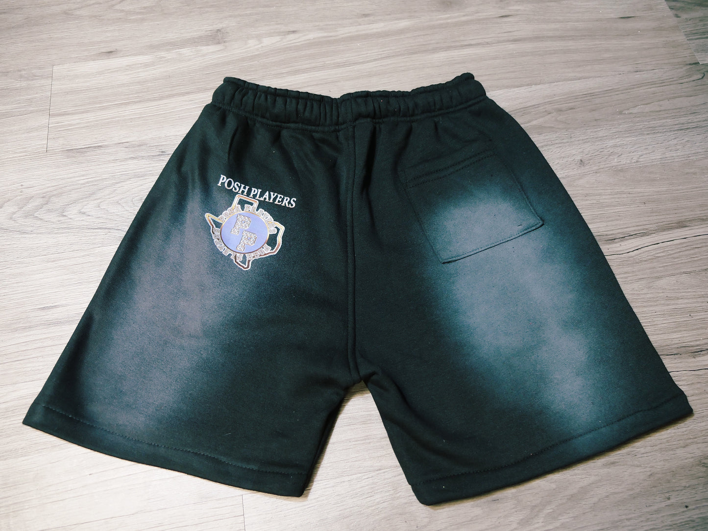 Posh Playas Dj Screw Shorts - Black