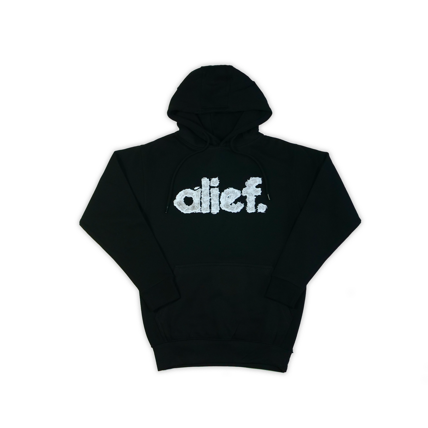 Alief On Fire Hoodie - Black/Smoke Gray