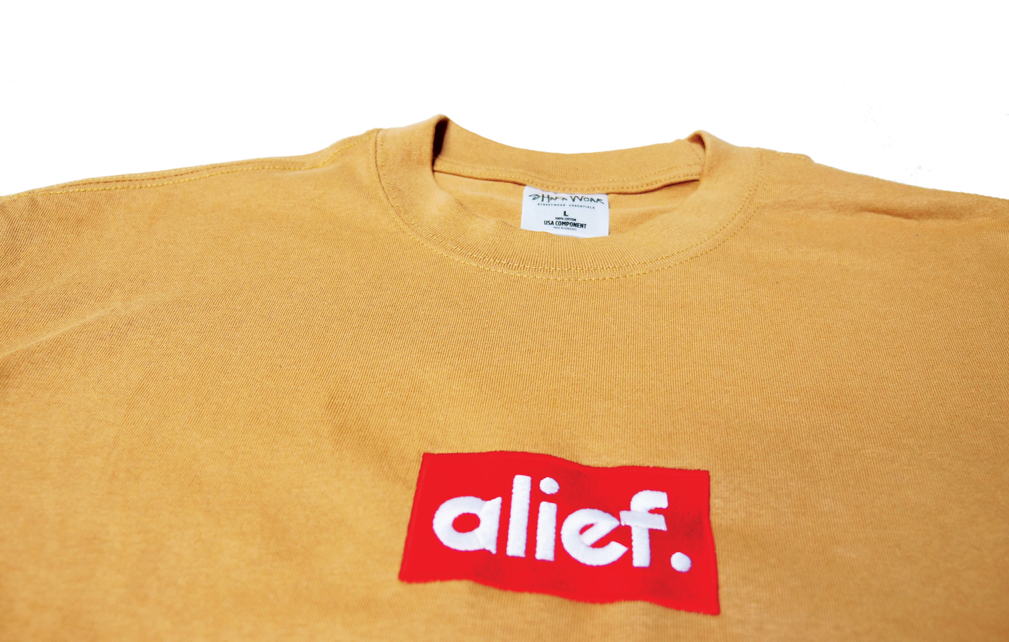 Alief You Weren’t There Tee - Tan/Red Box