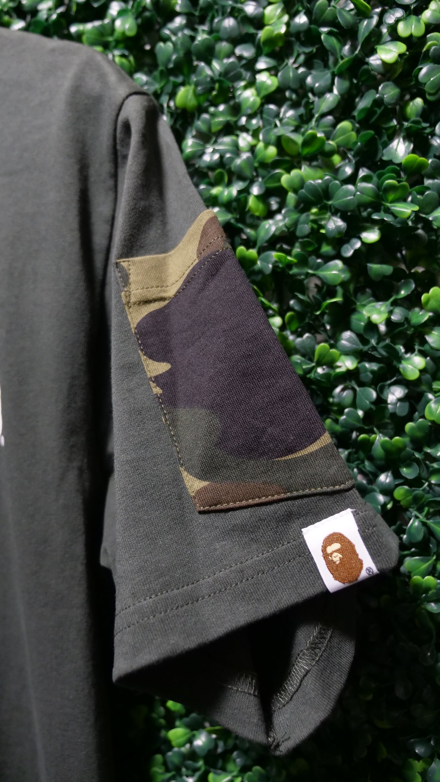 Bape w/ Camo side pocket - Army Green