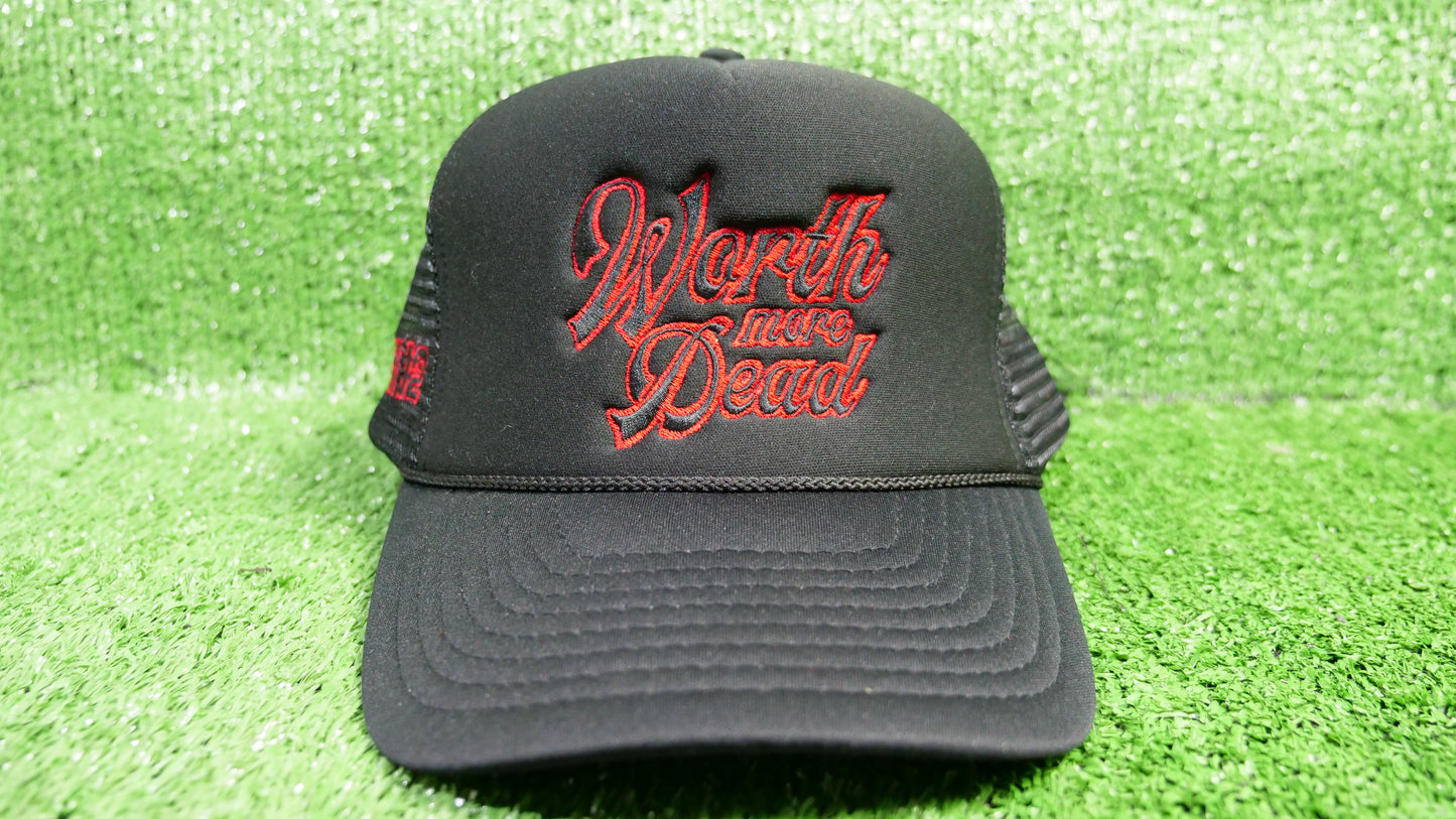 WMD F12 Trucker - Black/Red