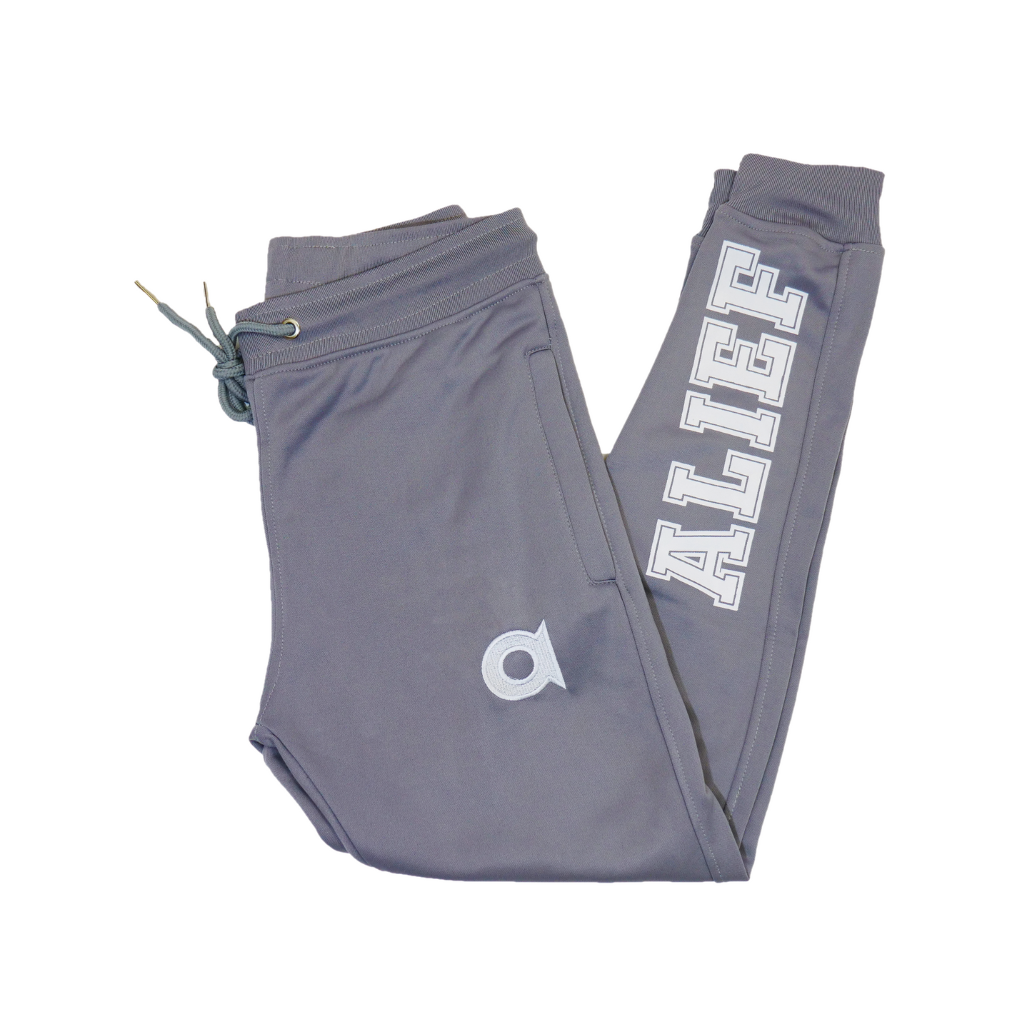 Alief Athletic Jumpsuit - Gray/White
