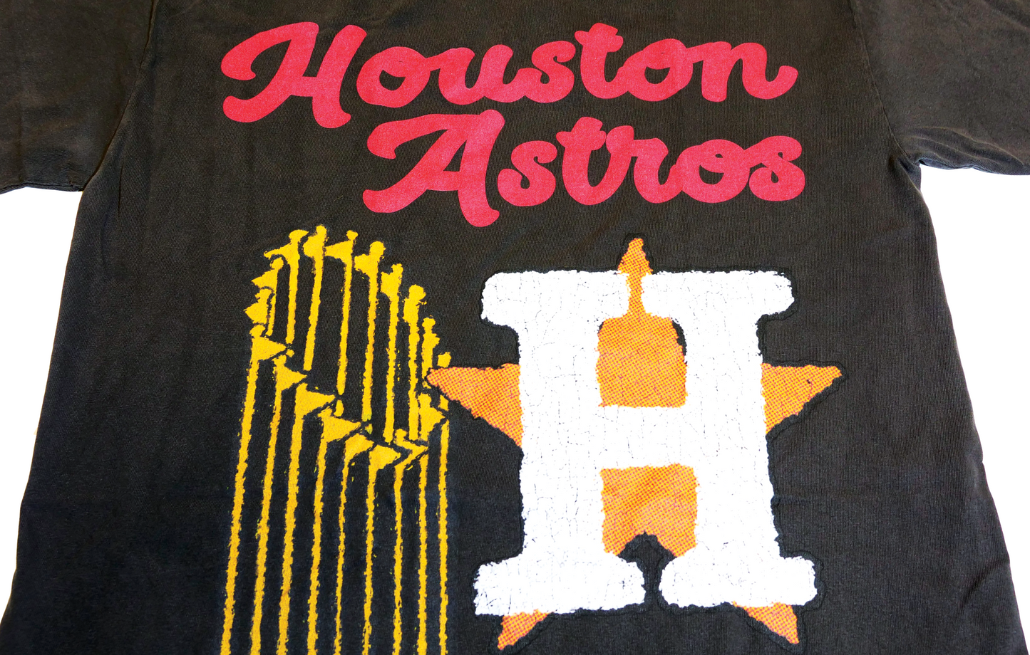 H-Town Astros T-Shirts - Smoke Gray/ Maroon