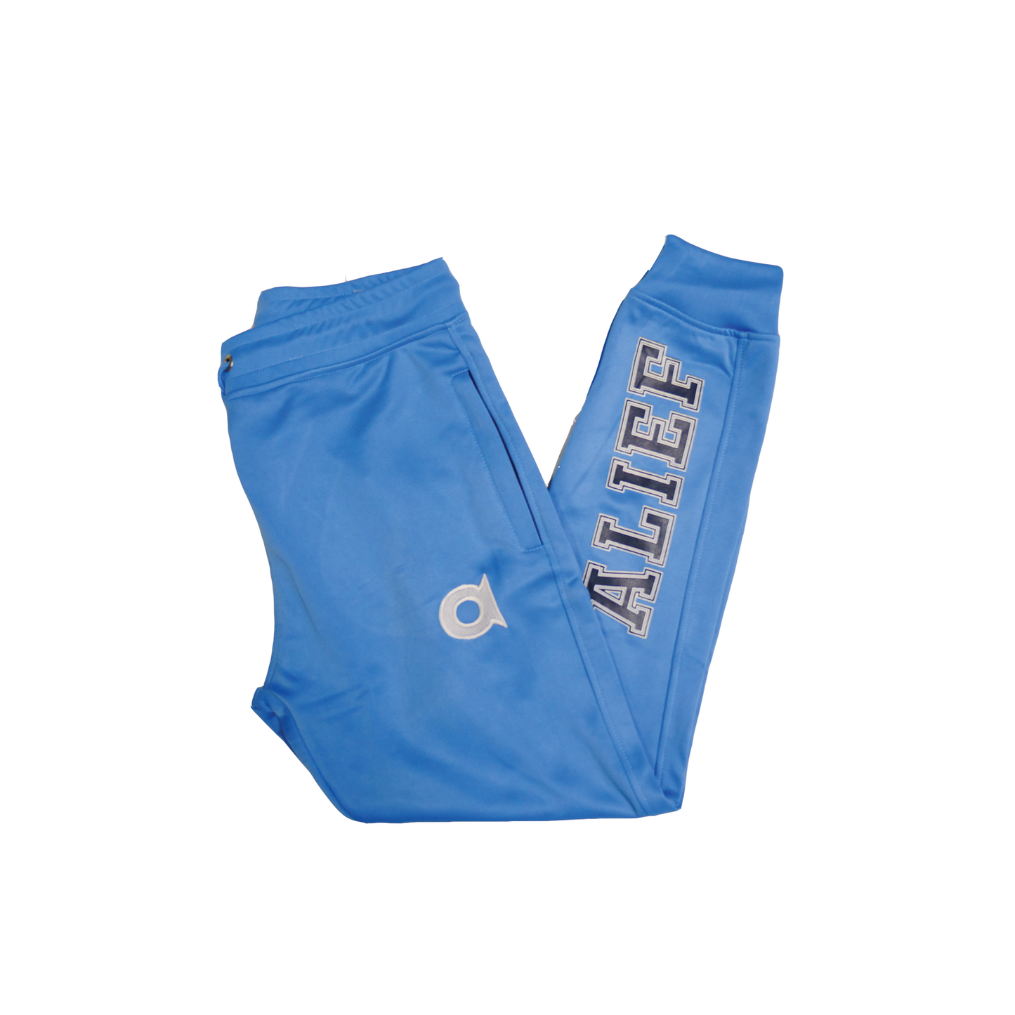 Alief Athletic Jumpsuit - Sky Blue/Navy Blue