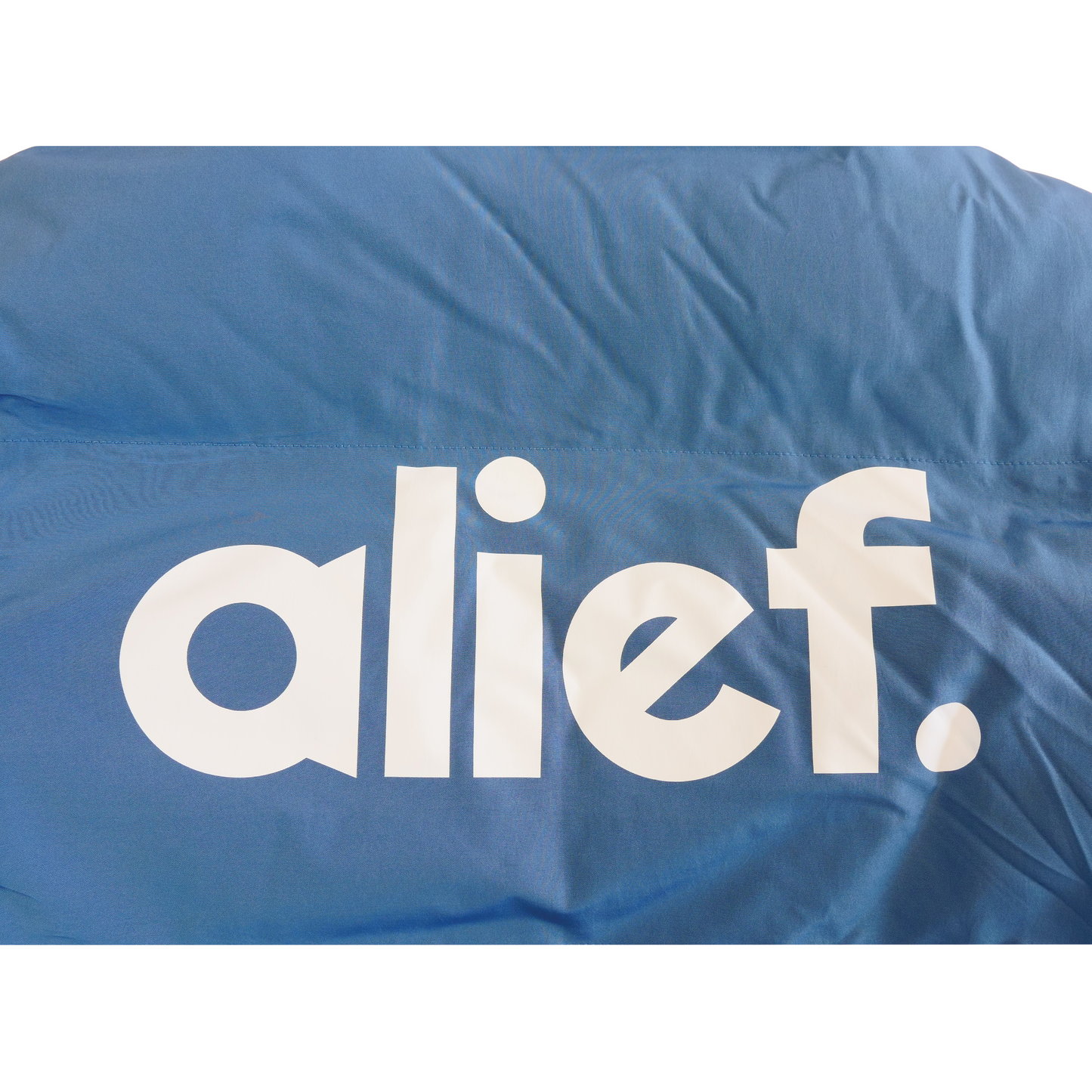 Premium Alief Puffer Jacket - Baby Blue/White