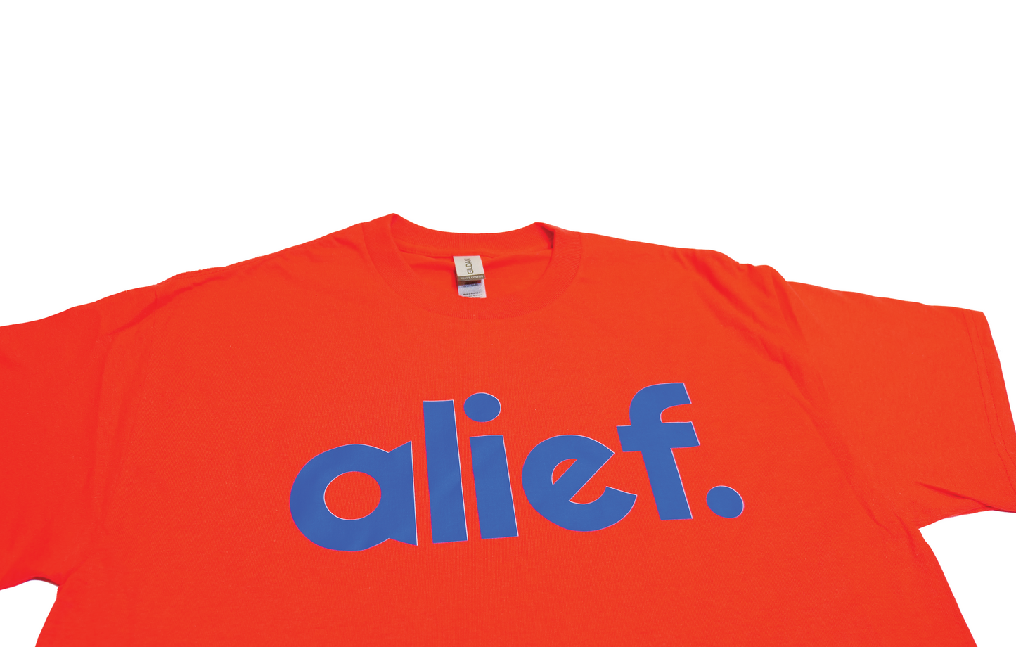 Bold Alief Tee - Red/ Blue