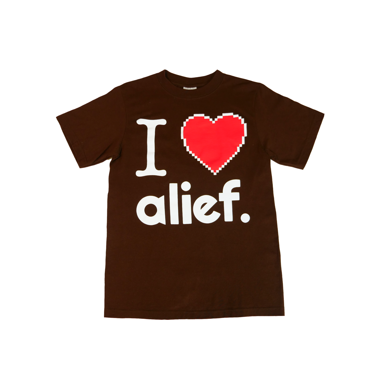 I love alief Tee - Brown