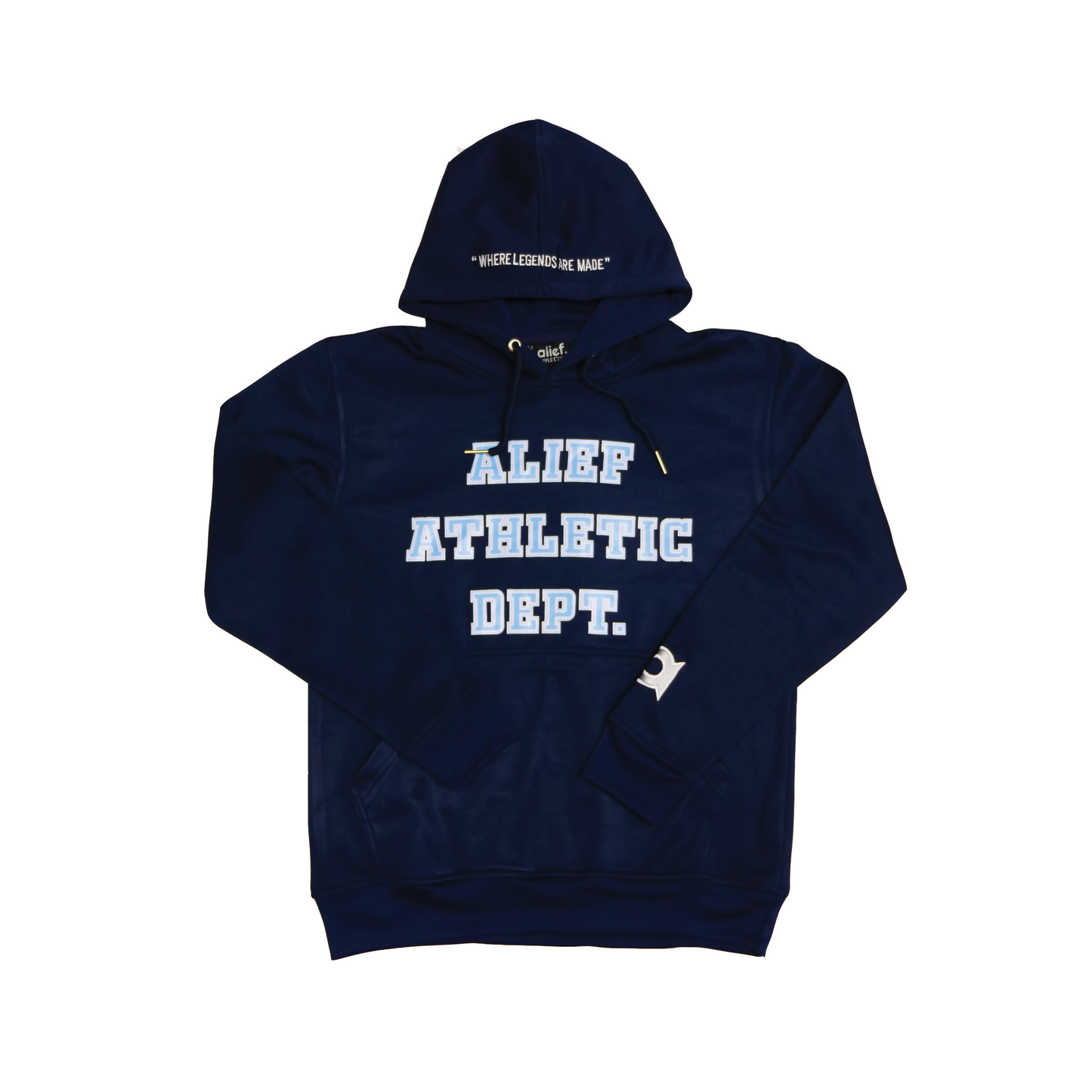 Alief Athletic Jumpsuit - Navy Blue/Sky Blue