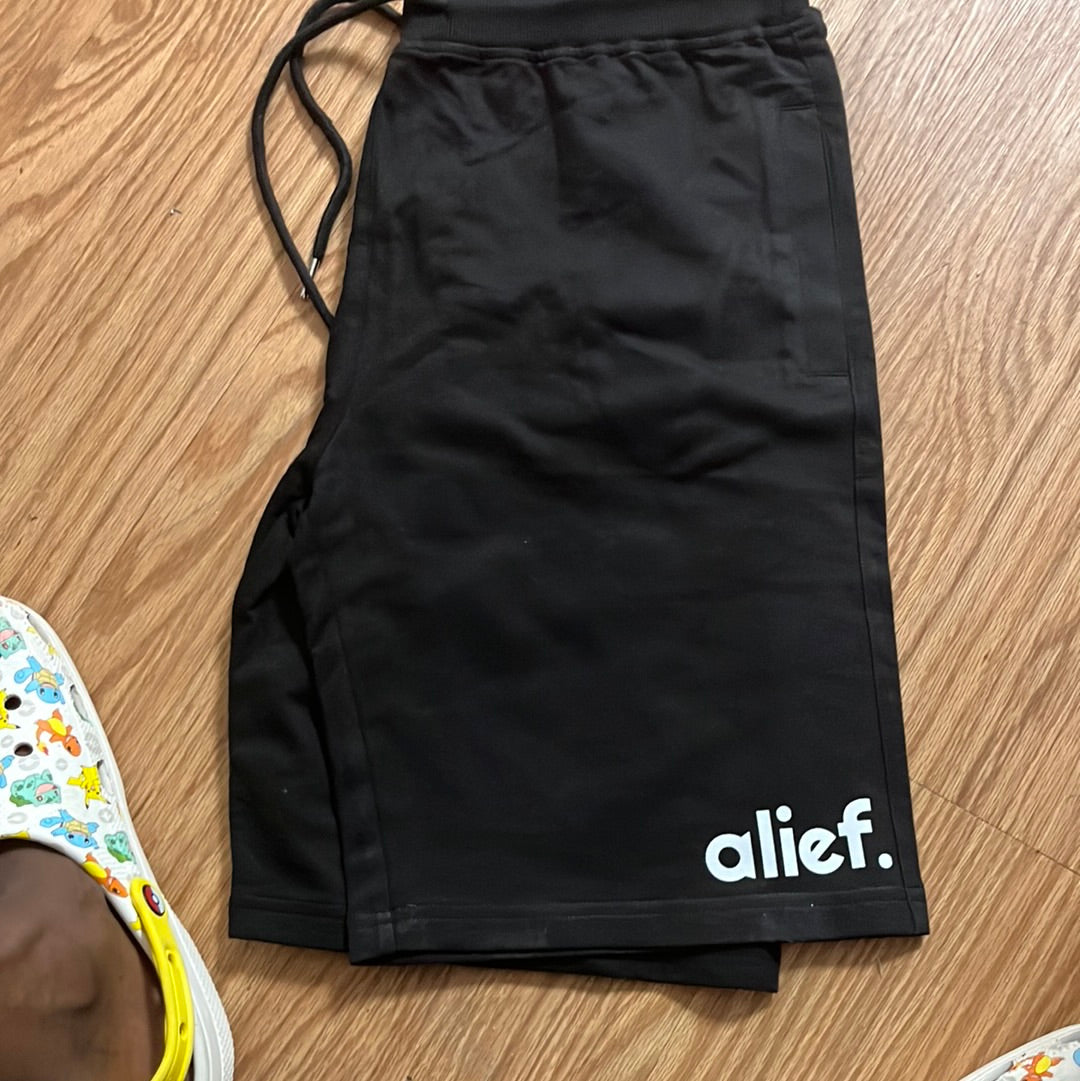 Bold Alief Classic Black and White Shorts