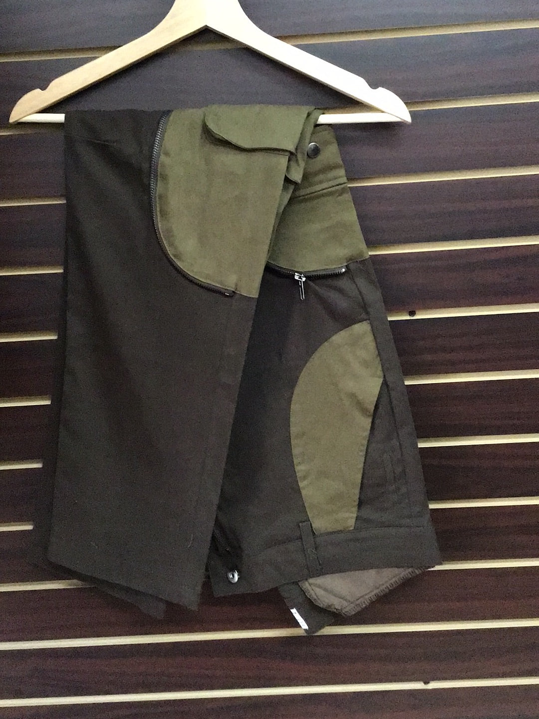 Two tone cargo pants brown