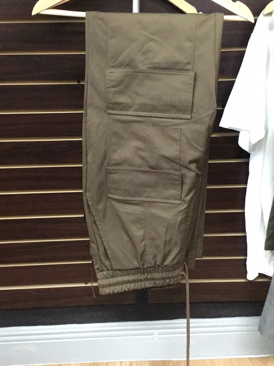 Polyester utility pants