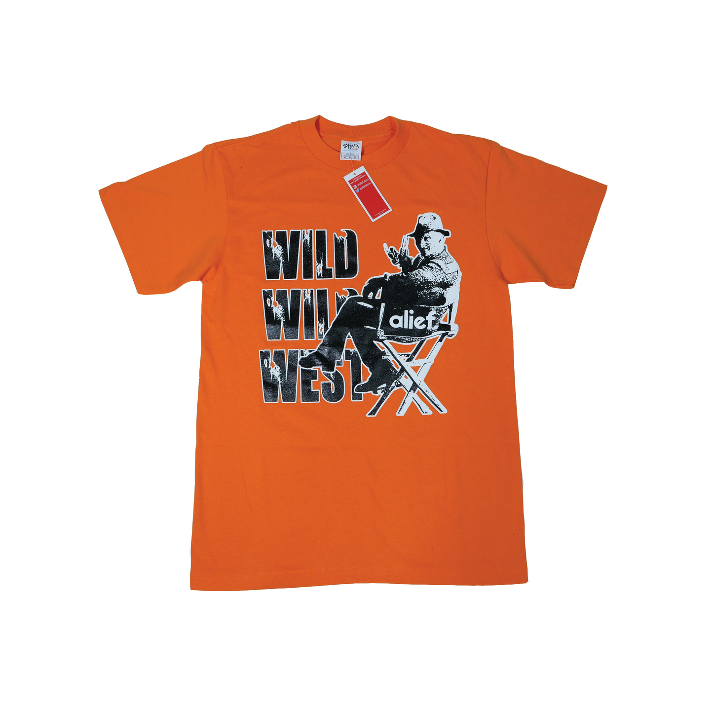 WIld Wild West Alief Halloween Tee - Orange