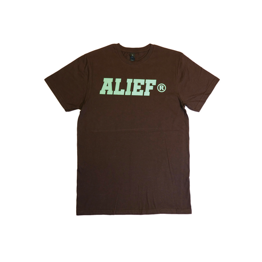Alief 2.0 Spirit Tees - Brown/ Green