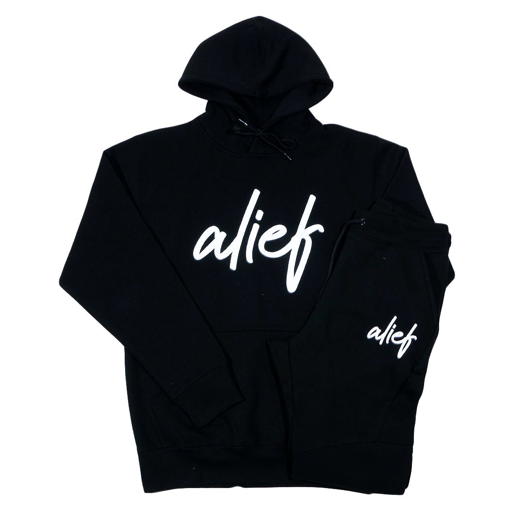 Alief cursive Jumpsuit - Black