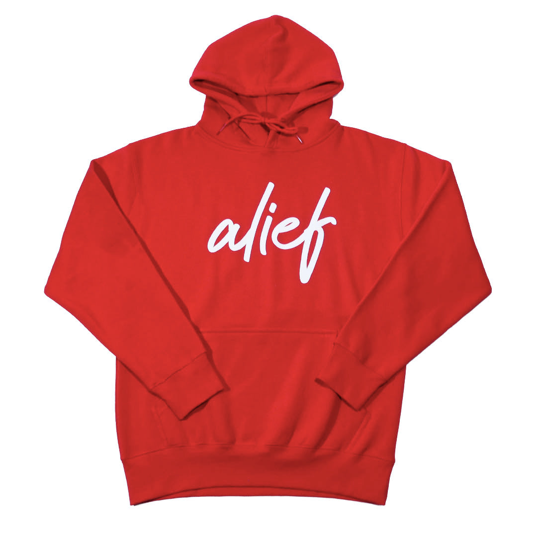 Alief cursive Jumpsuit - Red