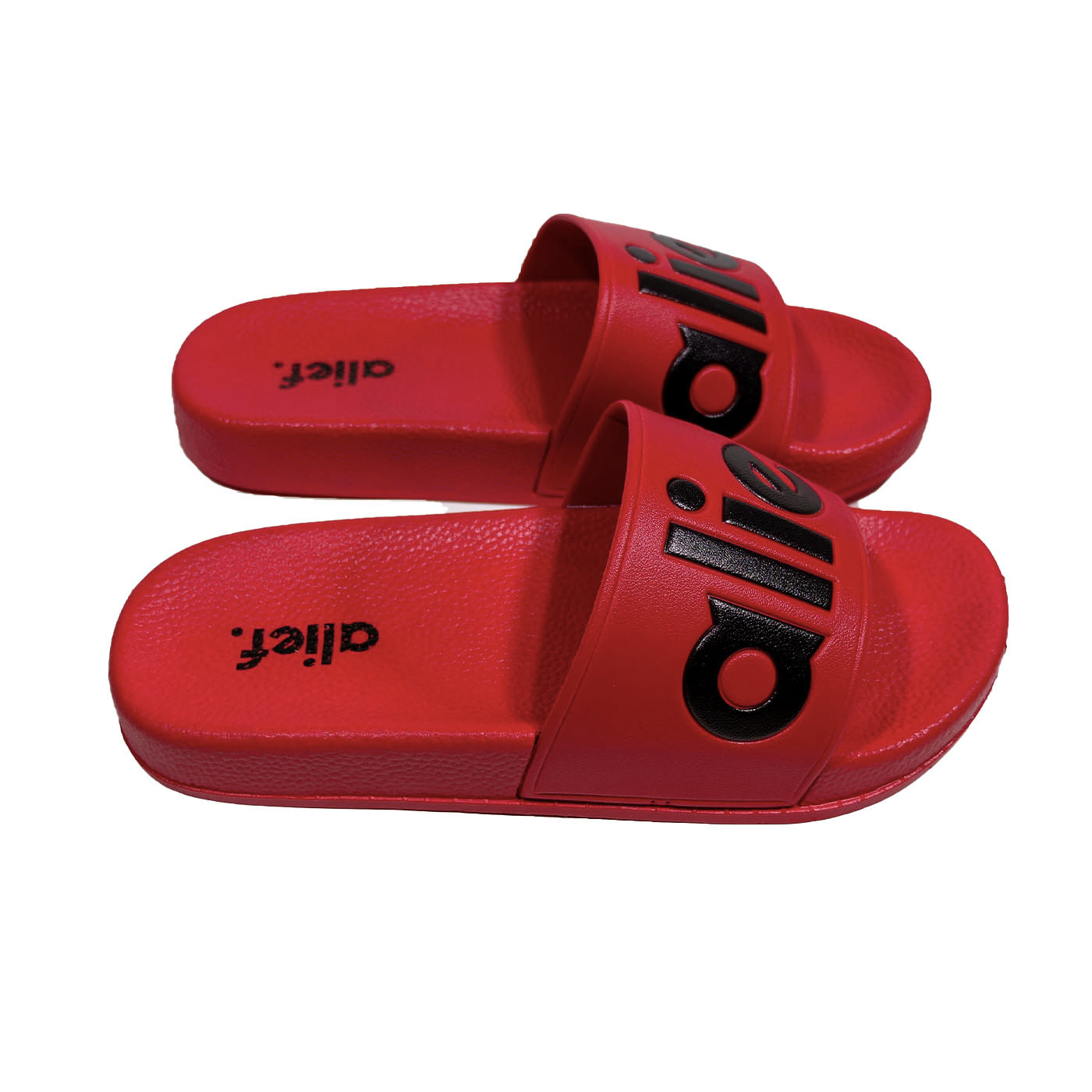 Bold Alief Slides - Red/Black