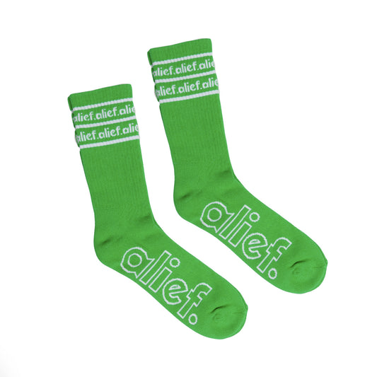 Bold Alief Socks - Green