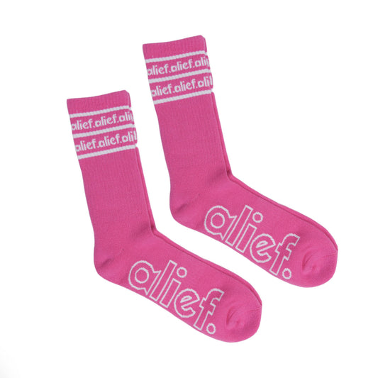 Bold Alief Socks - Pink