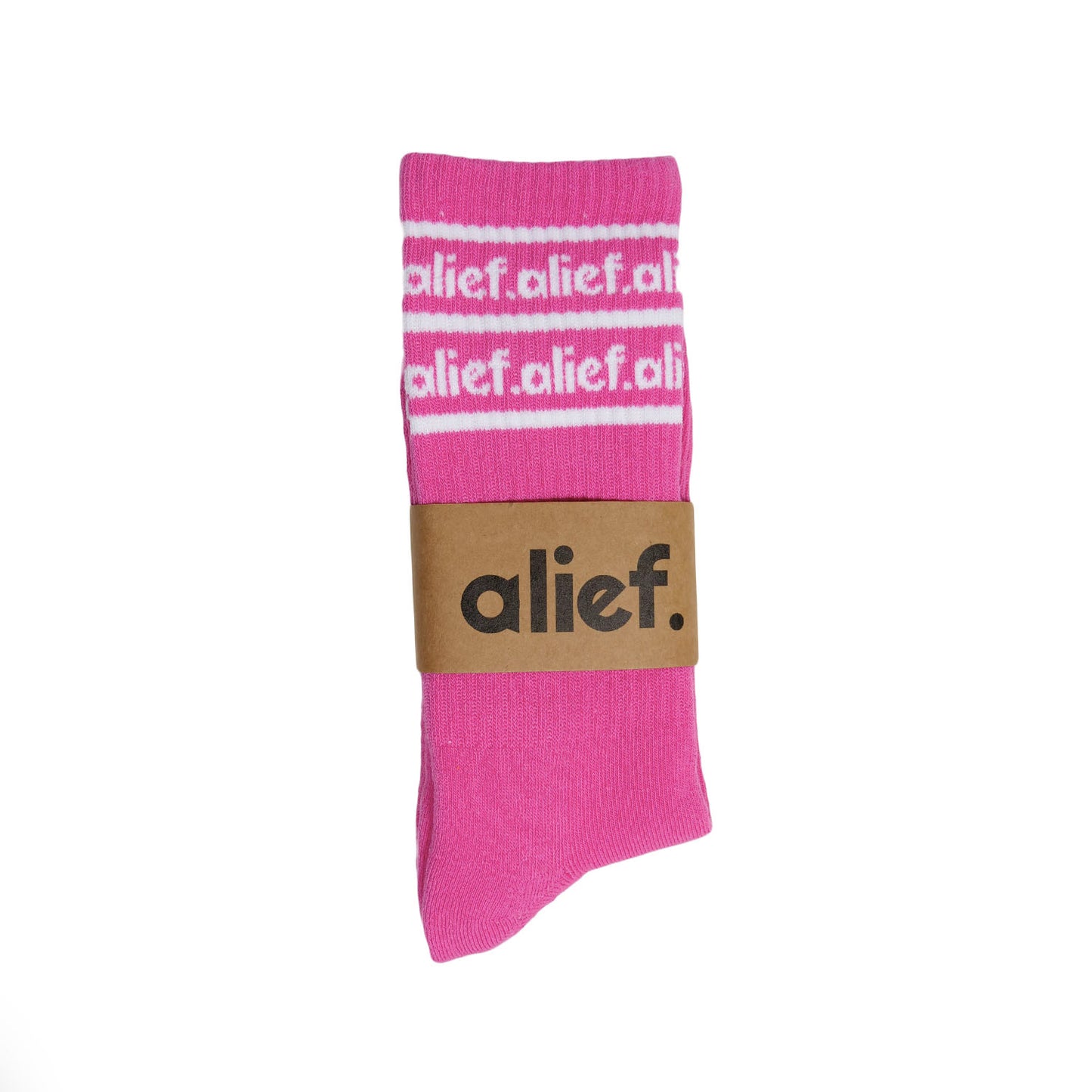 Bold Alief Socks - Pink