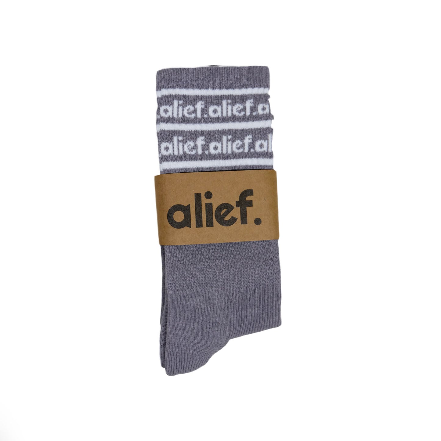 Bold Alief Socks - Gray