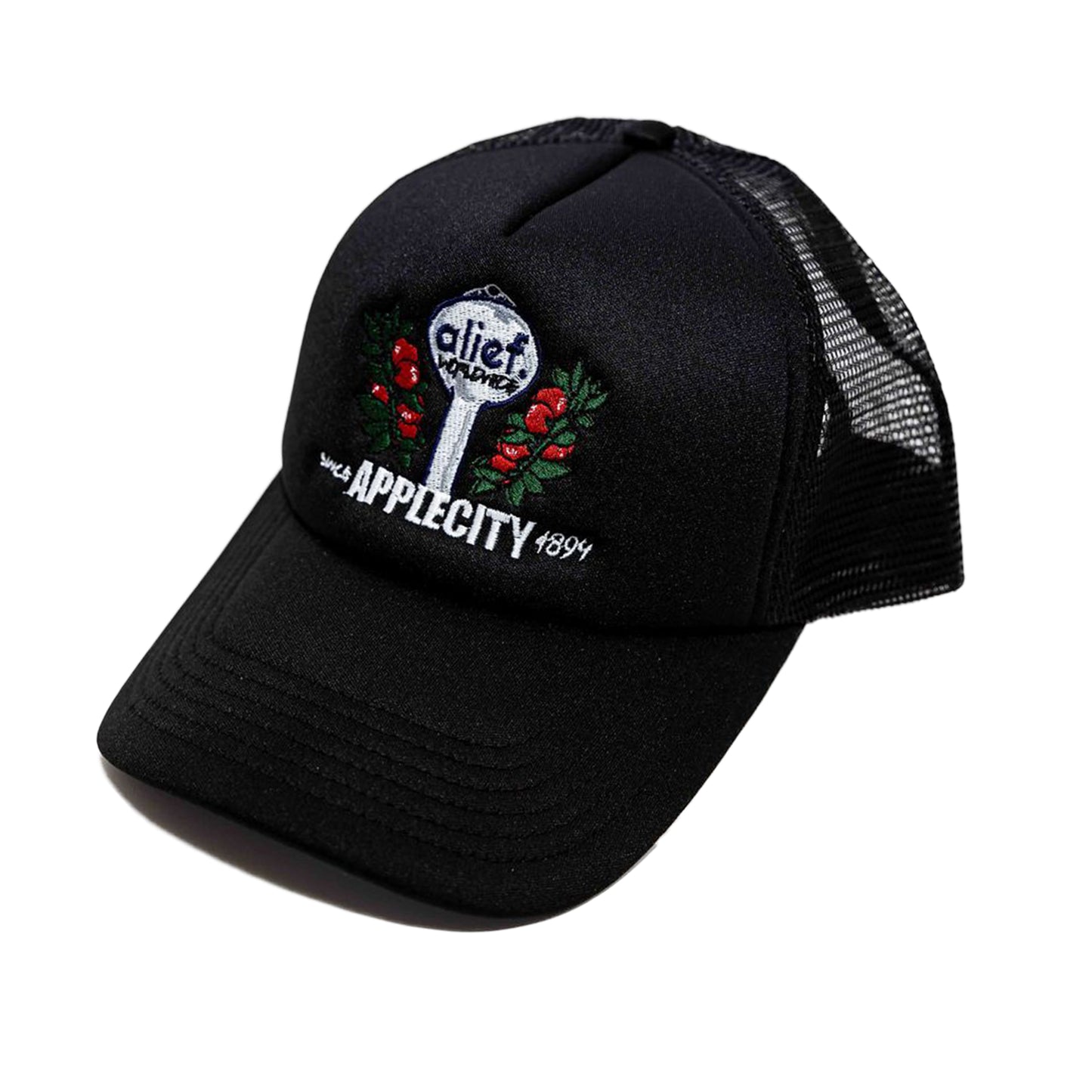 Alief Applecity Trucker Hat - Black