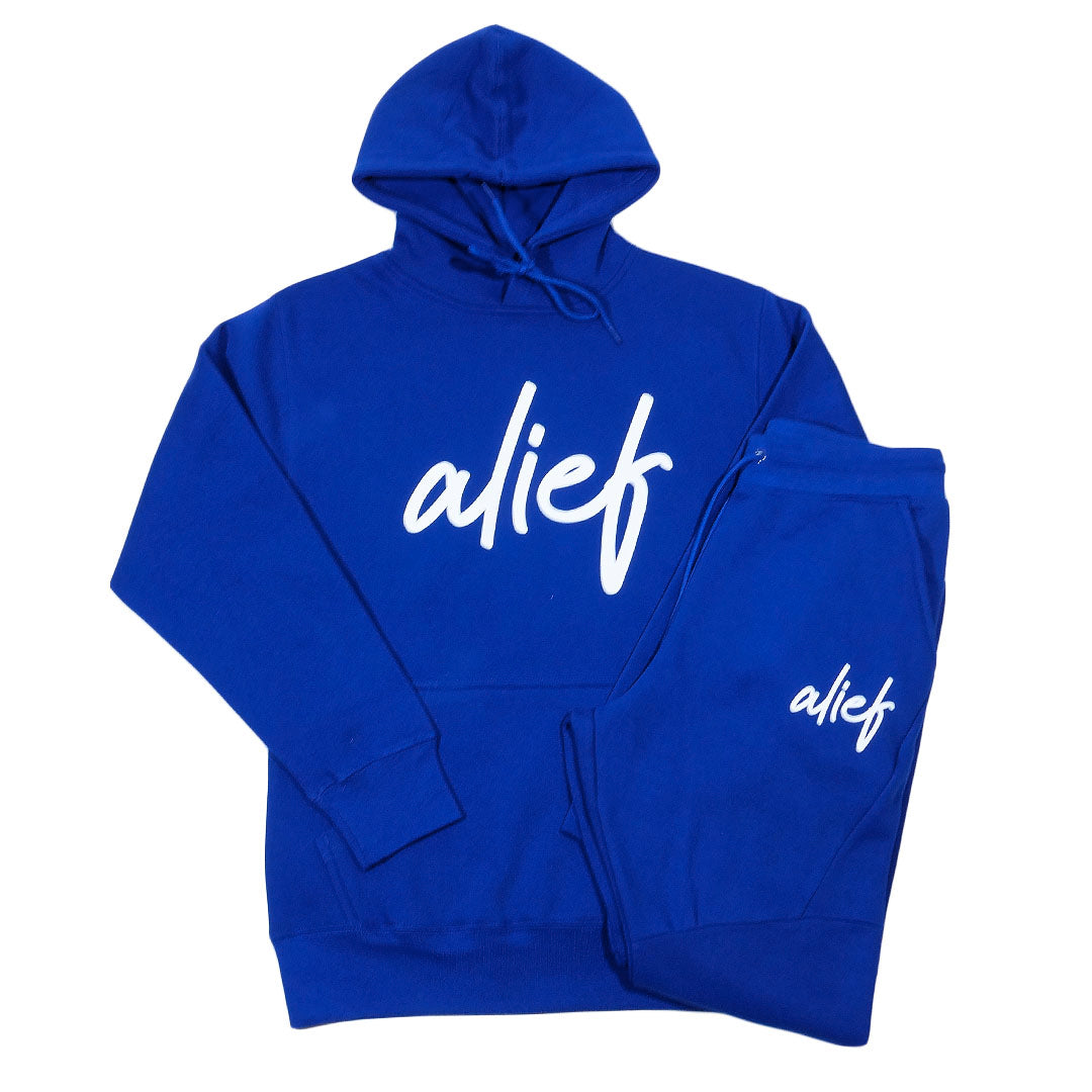 Alief cursive Jumpsuit - Blue