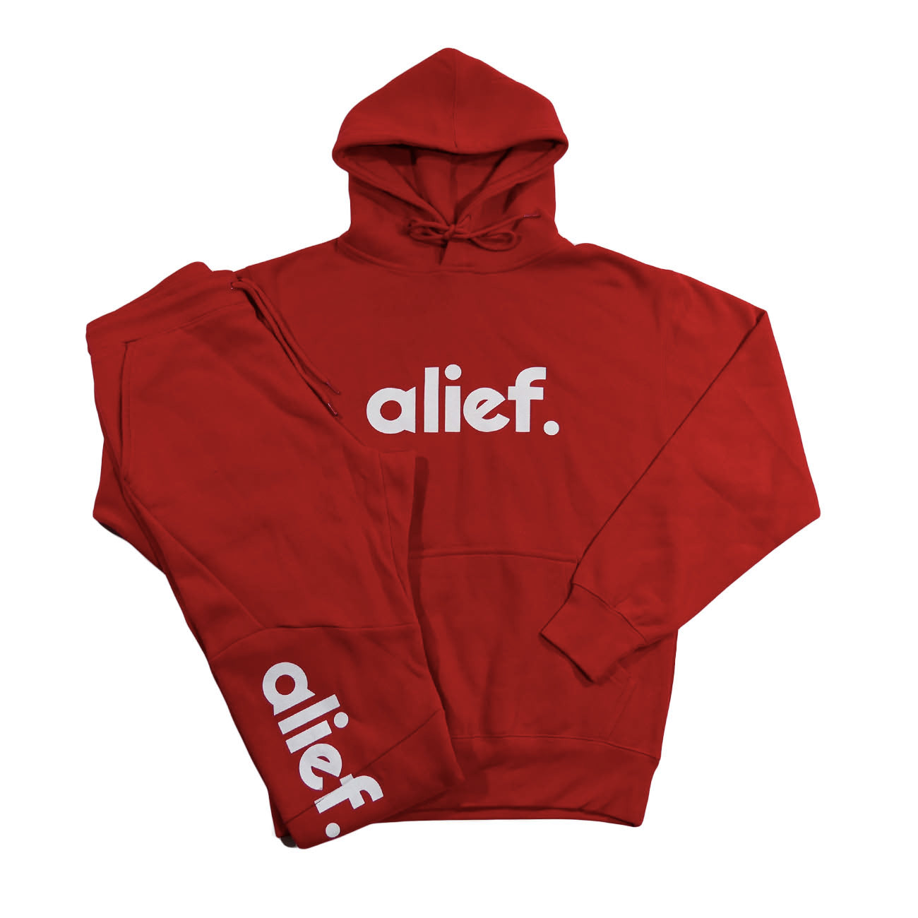 Alief Essential Jumpsuit - Red