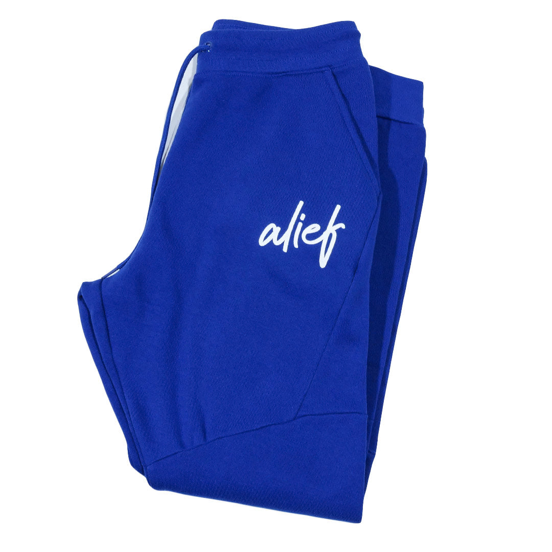 Alief 2.0 Cursive Jumpsuit - Blue