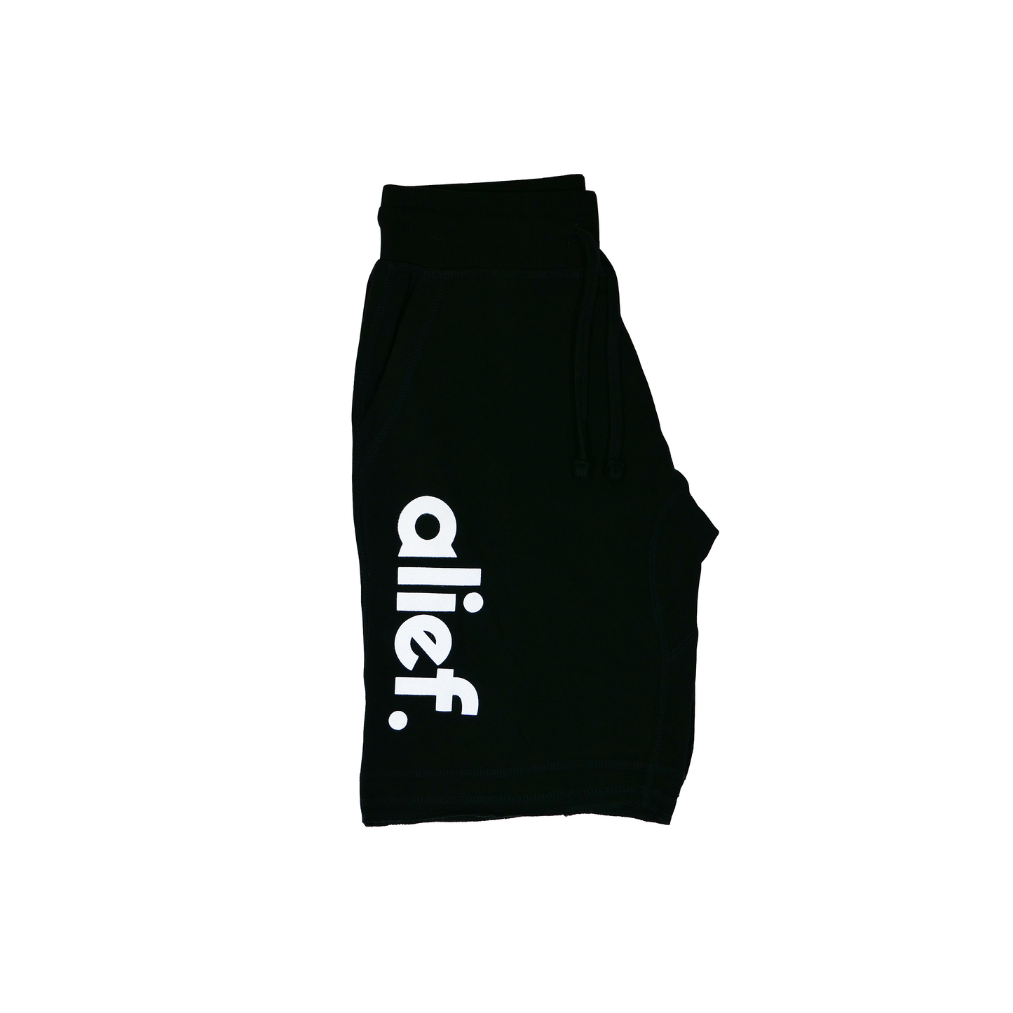 Alief Logo Shorts - Black/White