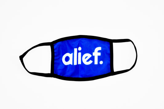 Bold Alief Facemask - Blue