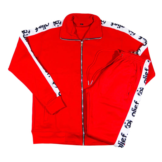 Alief Worldwide Tracksuit - Red