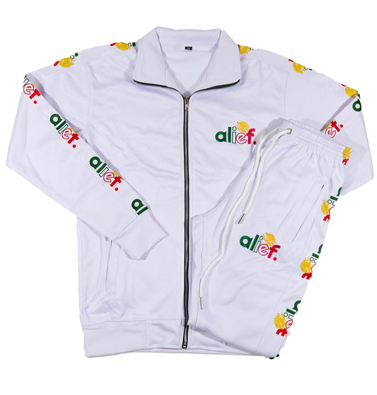 Alief Worldwide Tracksuit - White/ Mexico
