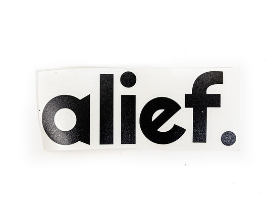 Alief Car Decal Sticker - Black