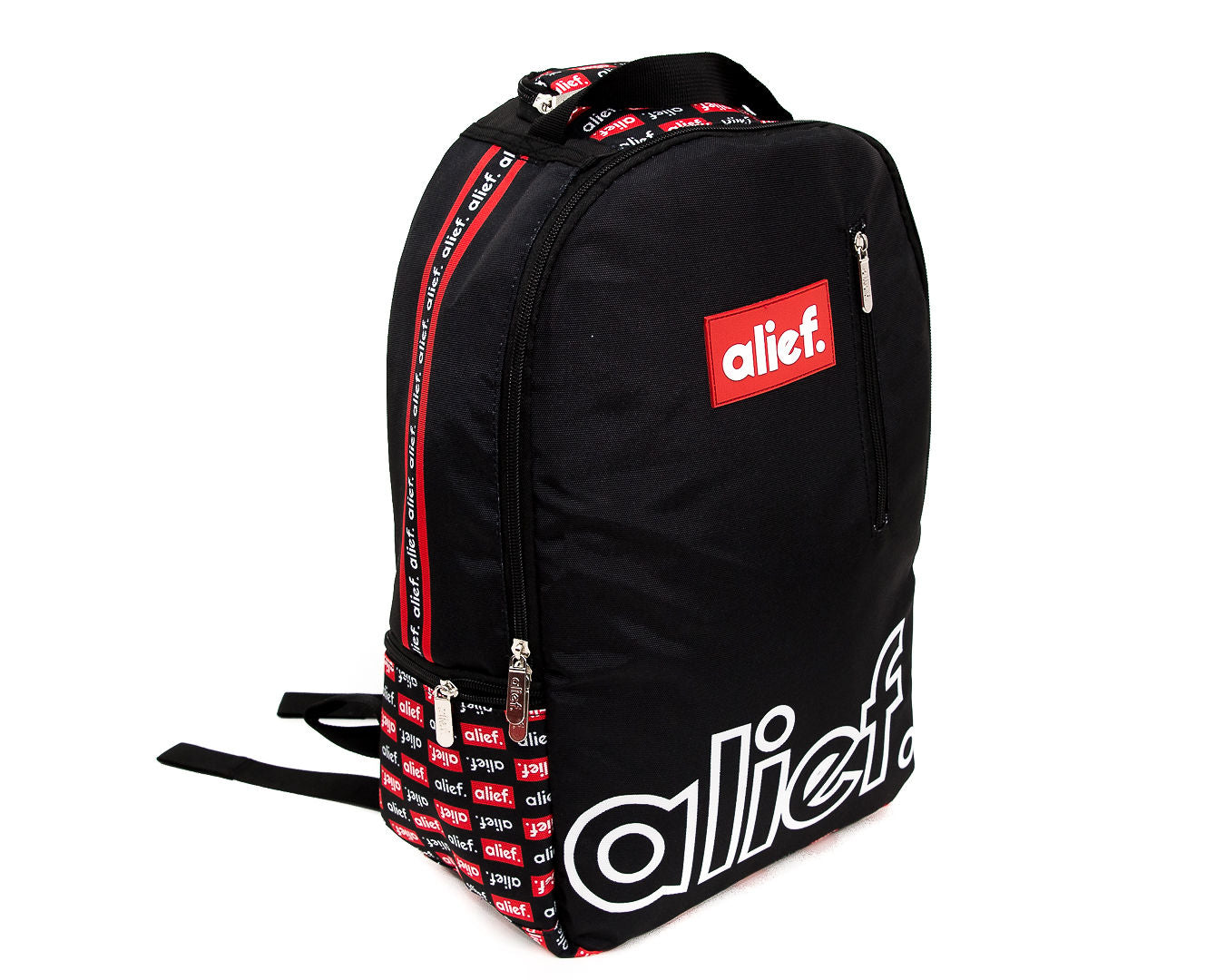 Alief Backpack - Black/ Red