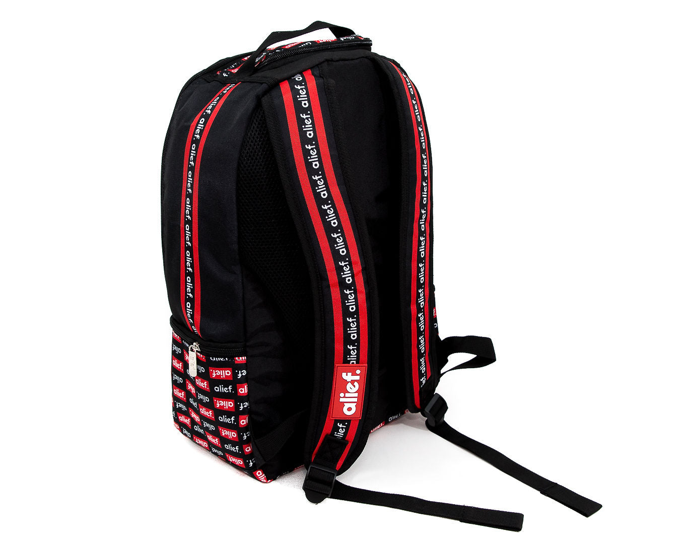Alief Backpack - Black/ Red