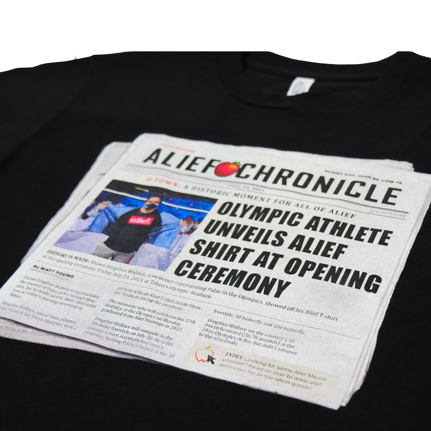 Alief Olympic T-shirt x Shawn Wallace