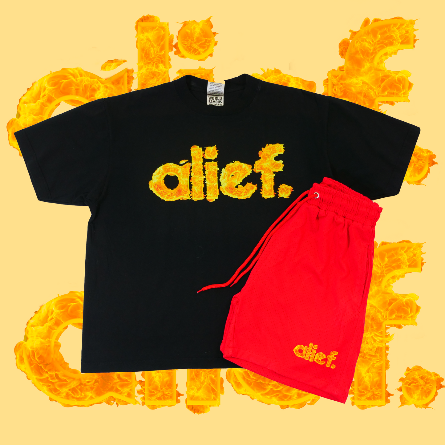 Alief On fire Shorts
