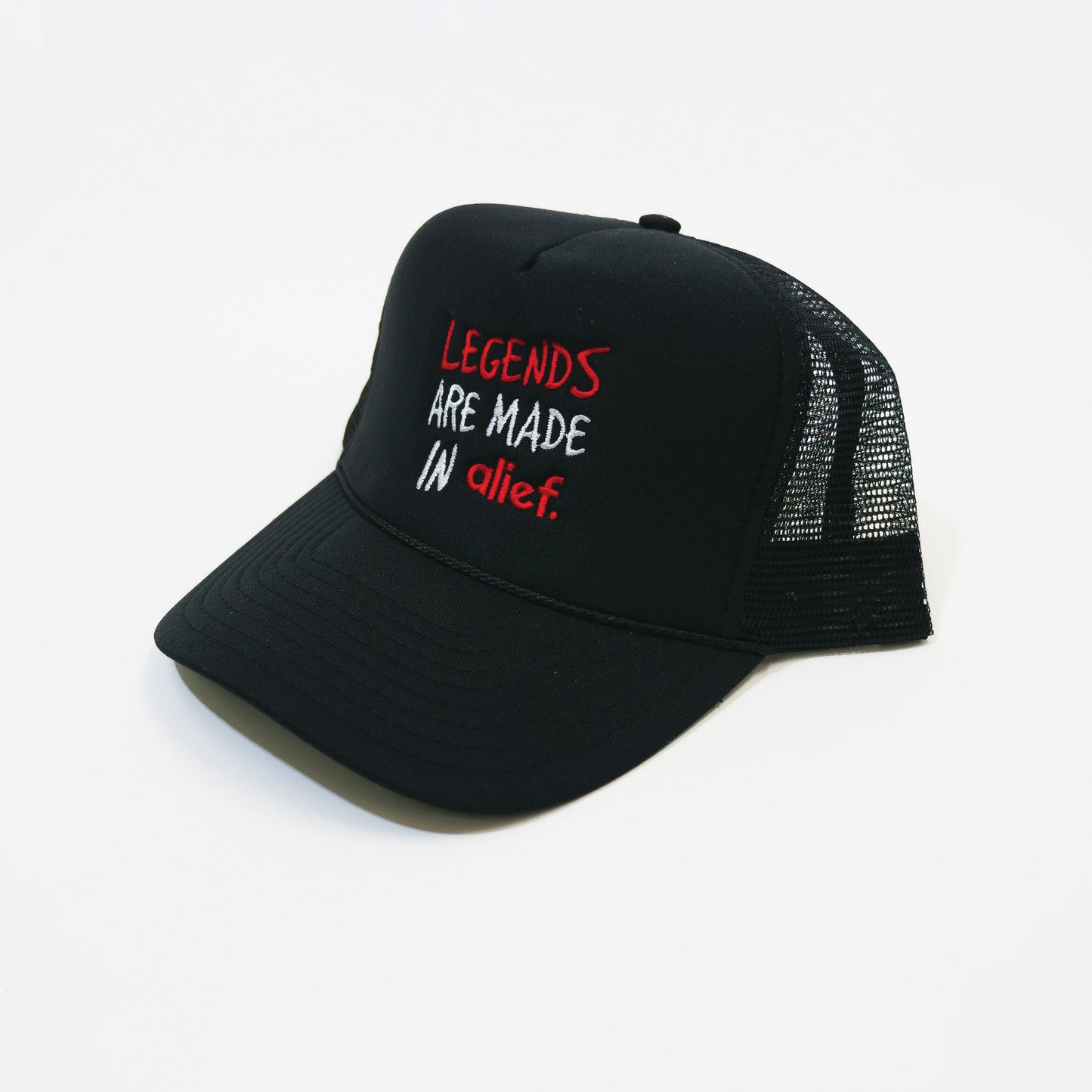 Legends Are Made In Alief Trucker Hat - Black