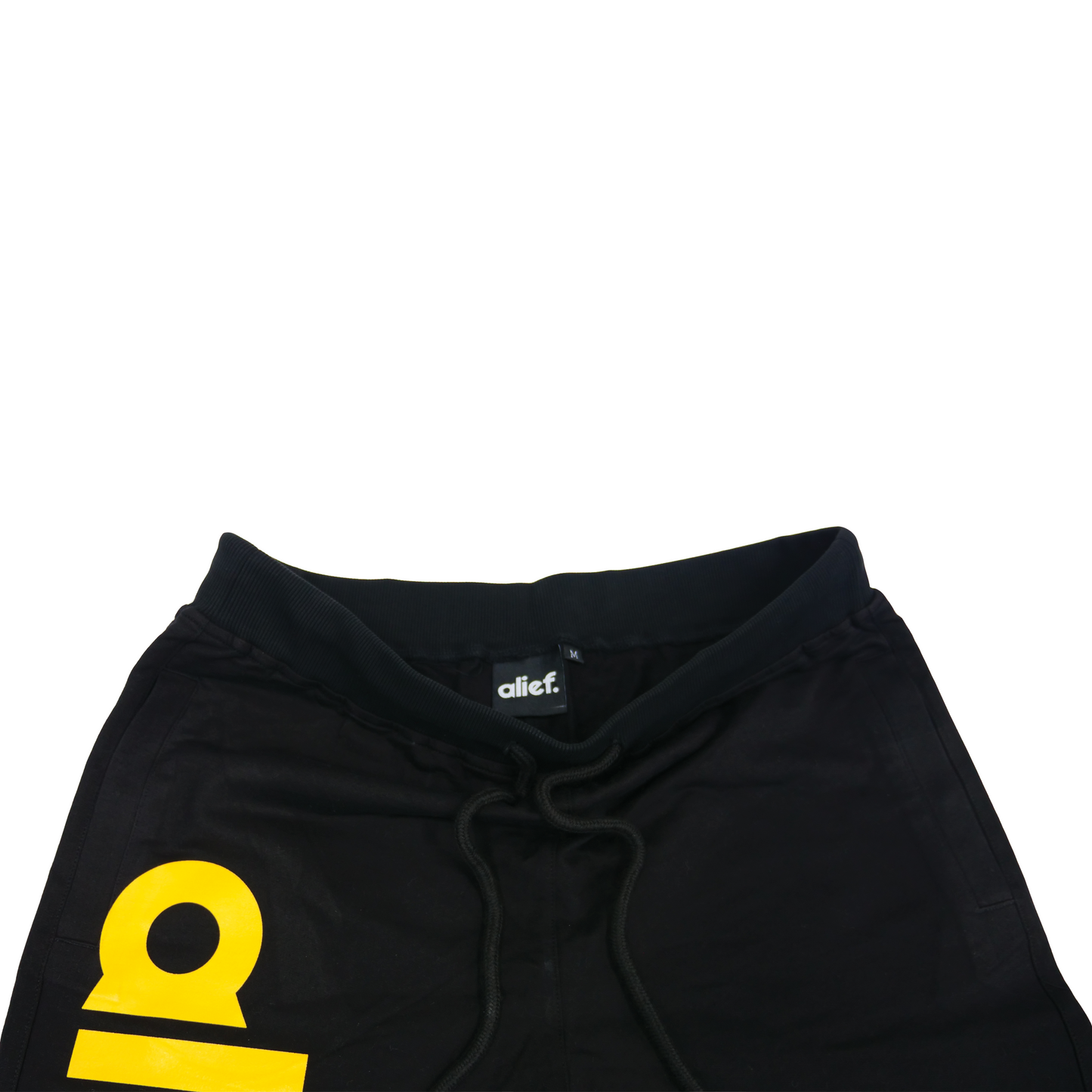 Bold Alief Shorts - Black and Yellow
