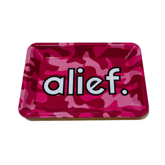 Alief Rolling Tray - Pink Camo