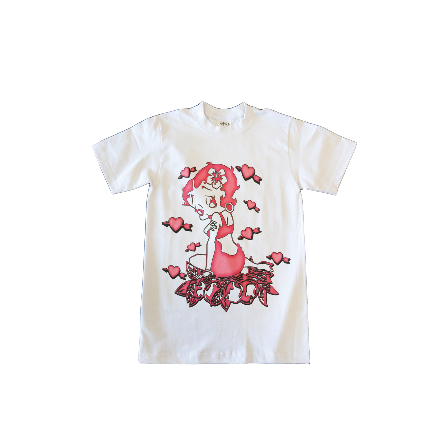 From alief with love Betty Boop T shirt White